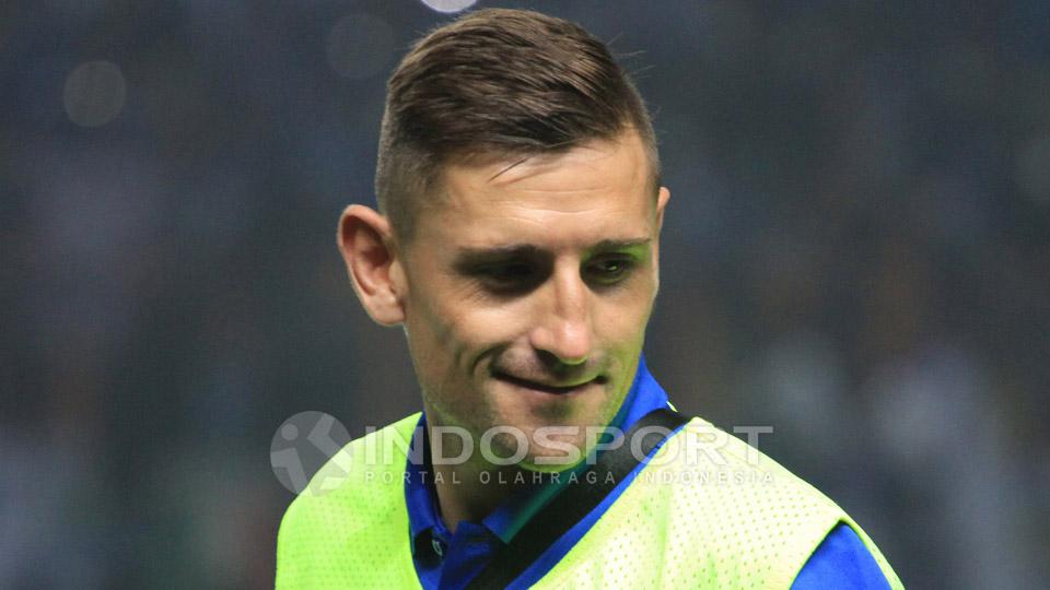 Juan Belencoso saat masih membela Persib Bandung.